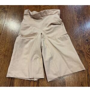 SPANX Power Series Mid Thigh Shaper Shorts Beige Women’s Small Medium Control